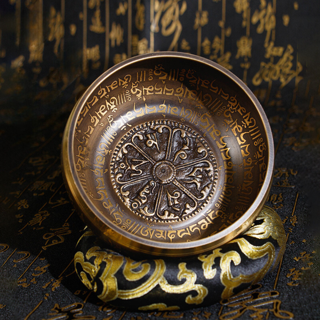 Tibetan Singing Bowl Nepal Handmade Meditation 12cm