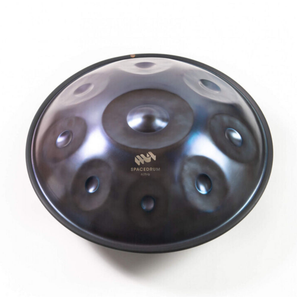 SPACEDRUM NITRO HANDPAN 9 Note AMARA Dm 55cm w/case 432hz