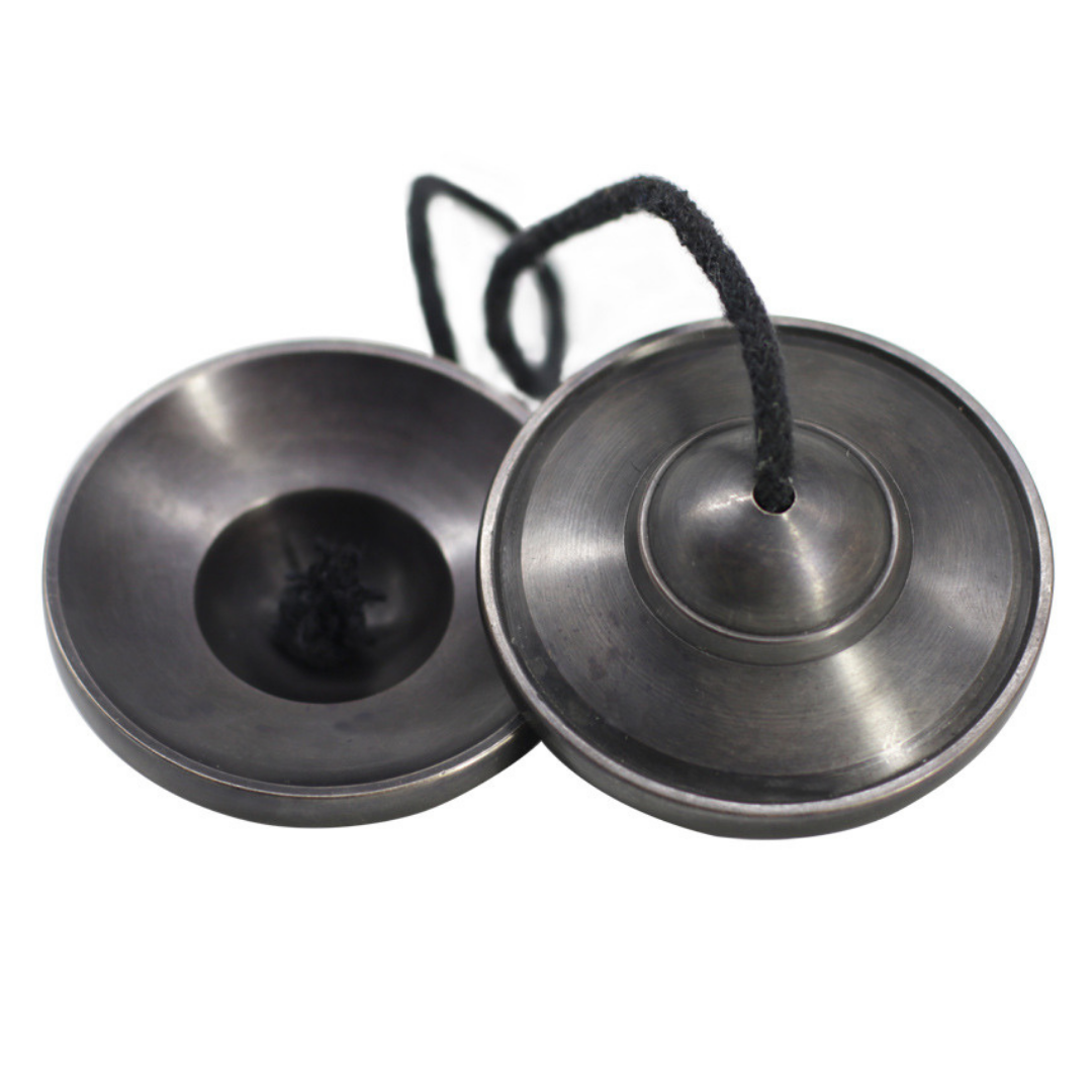 Tibetan Tingsha Handcrafted Large Bronze