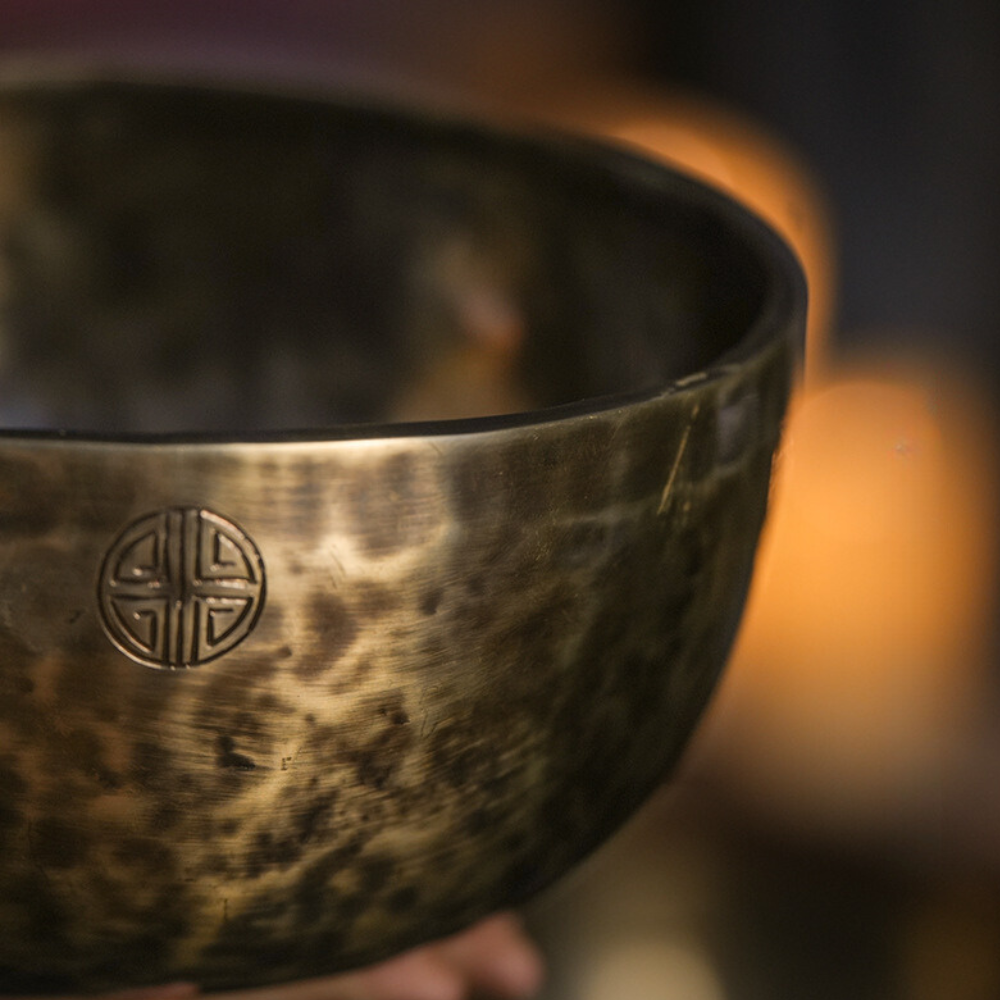 Singing Bowl-Large Singing Bowl-Tibetan Handmade Singing Bowl-Large Singing Bowl-Best for Healing, Yoga and Chakra Balance 18-33CM Full Moon