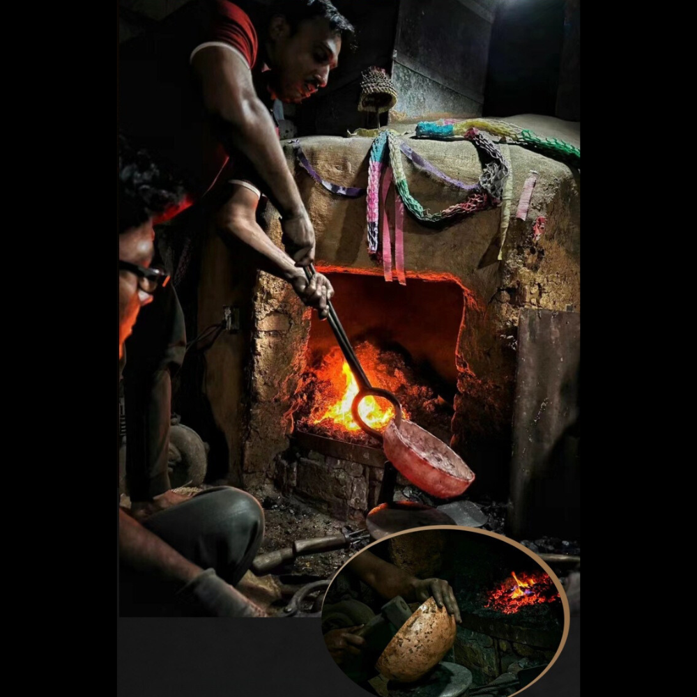 Singing Bowl-Large Singing Bowl-Tibetan Handmade Singing Bowl-Large Singing Bowl-Best for Healing, Yoga and Chakra Balance 18-33CM Full Moon