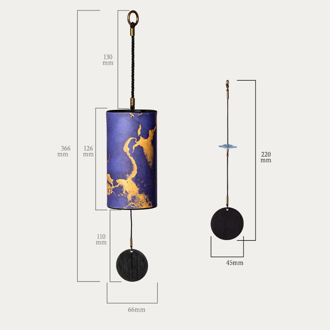 Hluru Indoor Wind Chimes 4 Tuned Designs