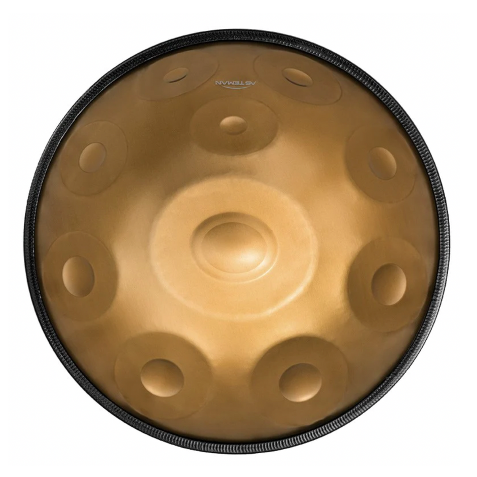 Handpan 10-Note D Kurd 432hz Gold 55cm