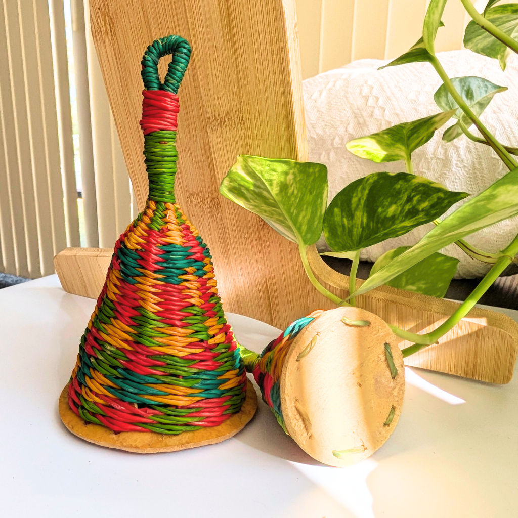 Kiss Kass Caxixi Shaker West African Handcrafted Percussion