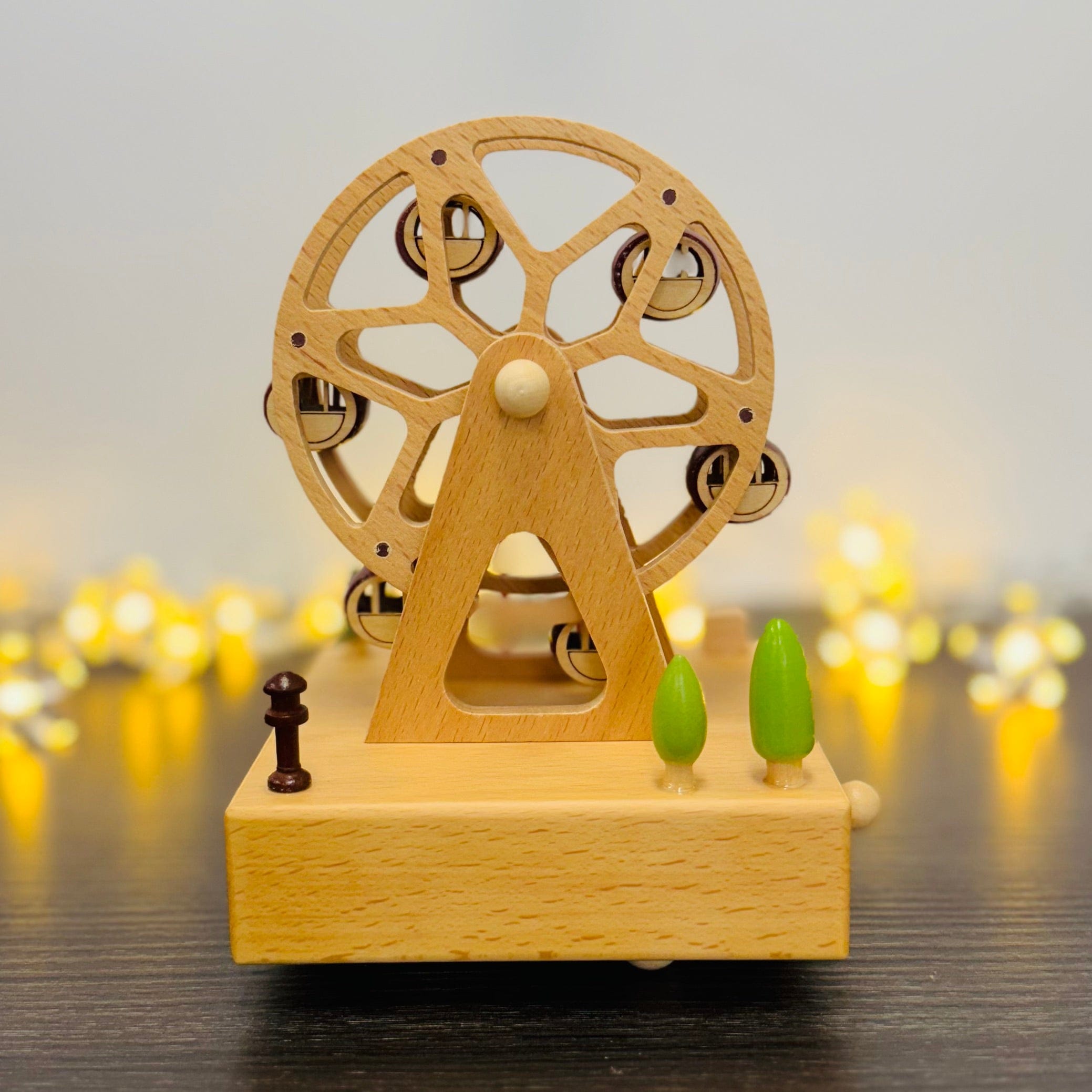 Buy handcrafted wooden carousel music box in Australia featuring a charming melody—perfect for collectors or as a unique home décor gift.