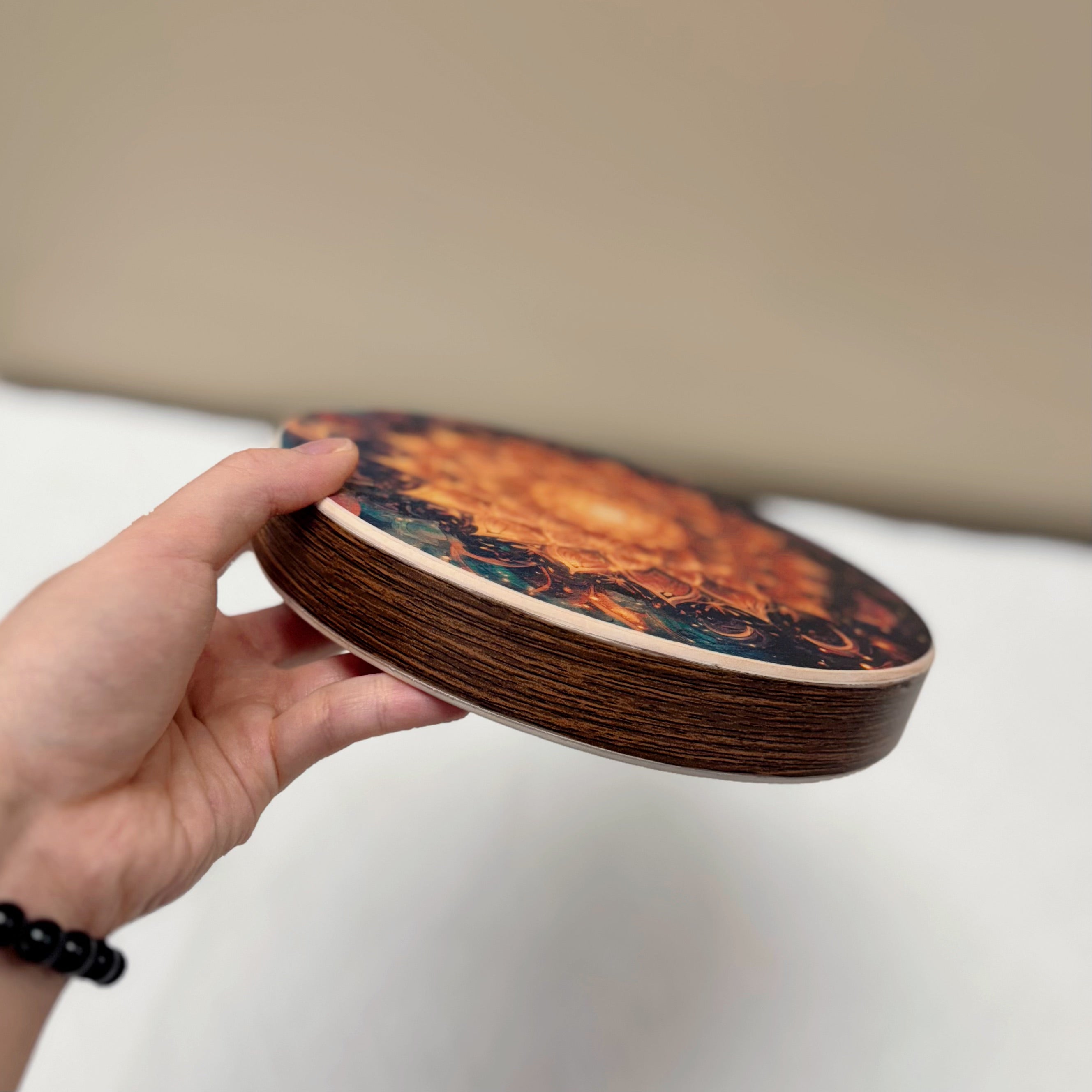 river drum water drum Handcrafted 20 cm Sound Healing Instrument