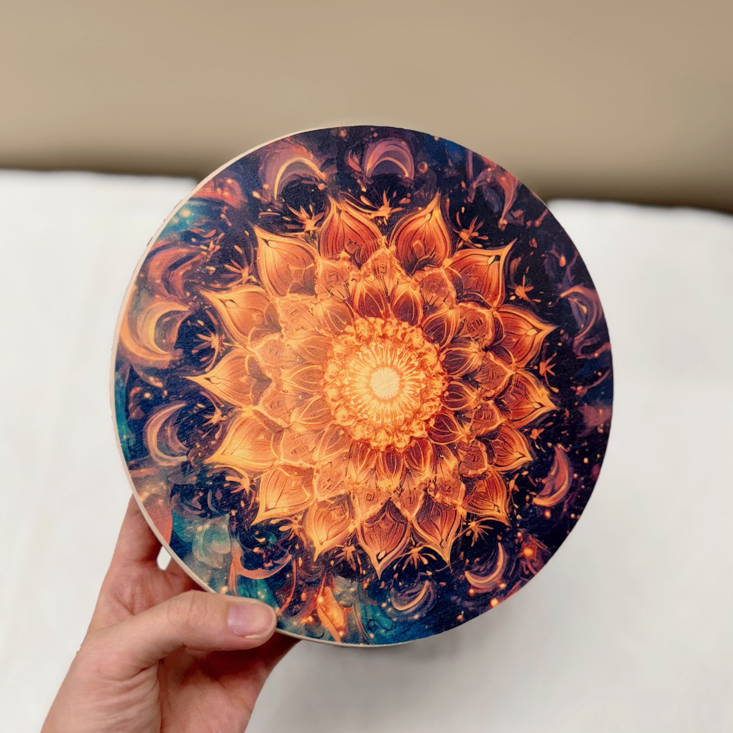 river drum water drum Handcrafted 20 cm Sound Healing Instrument