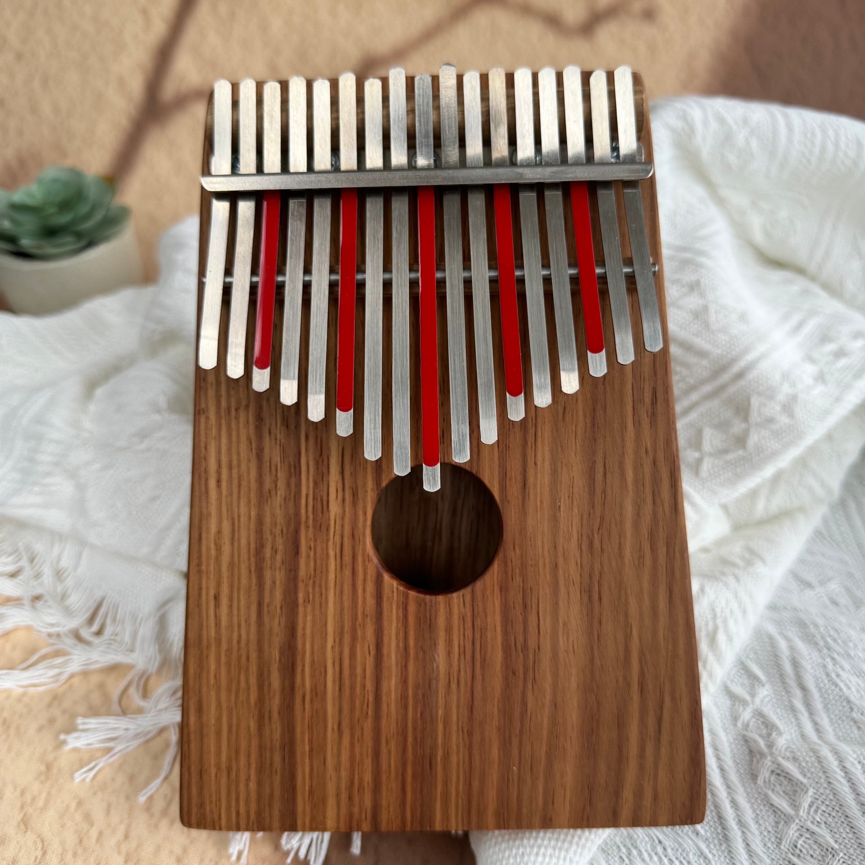 Hugh Tracey Chromatic Kalimba 34 Key Double Sided Kalimba thumb piano Handmade in Africa