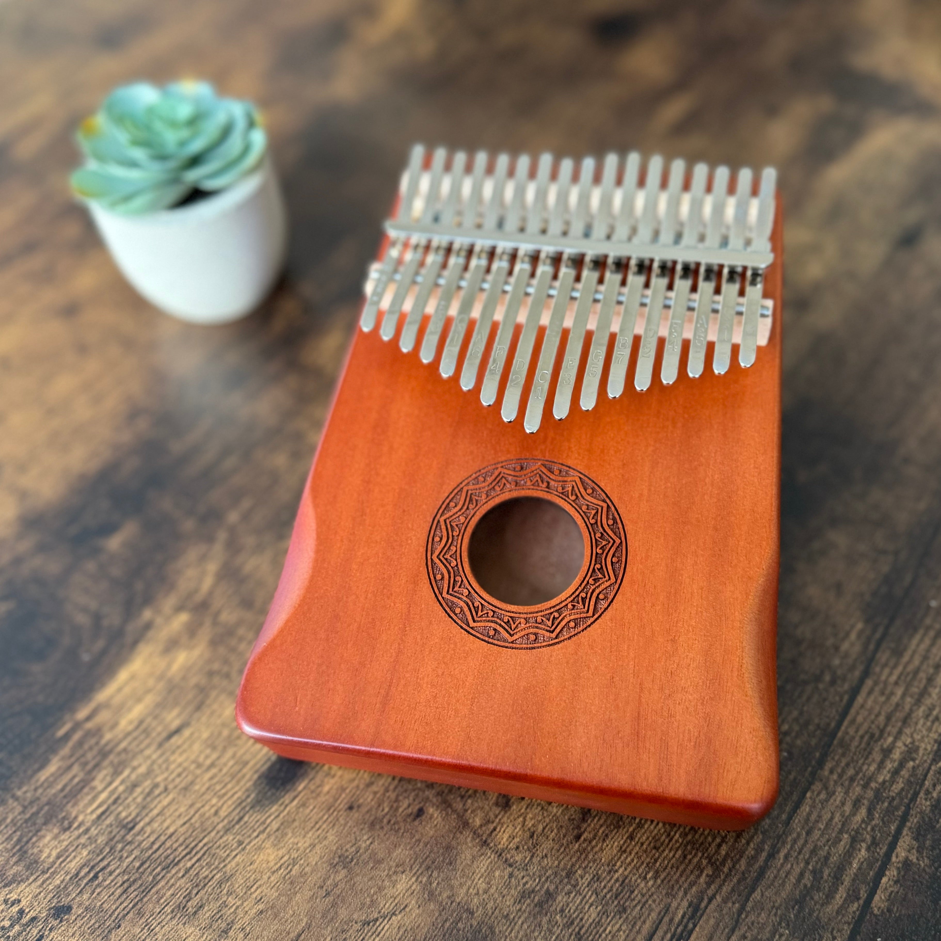 Kalimba 17 Key Classic Mandala