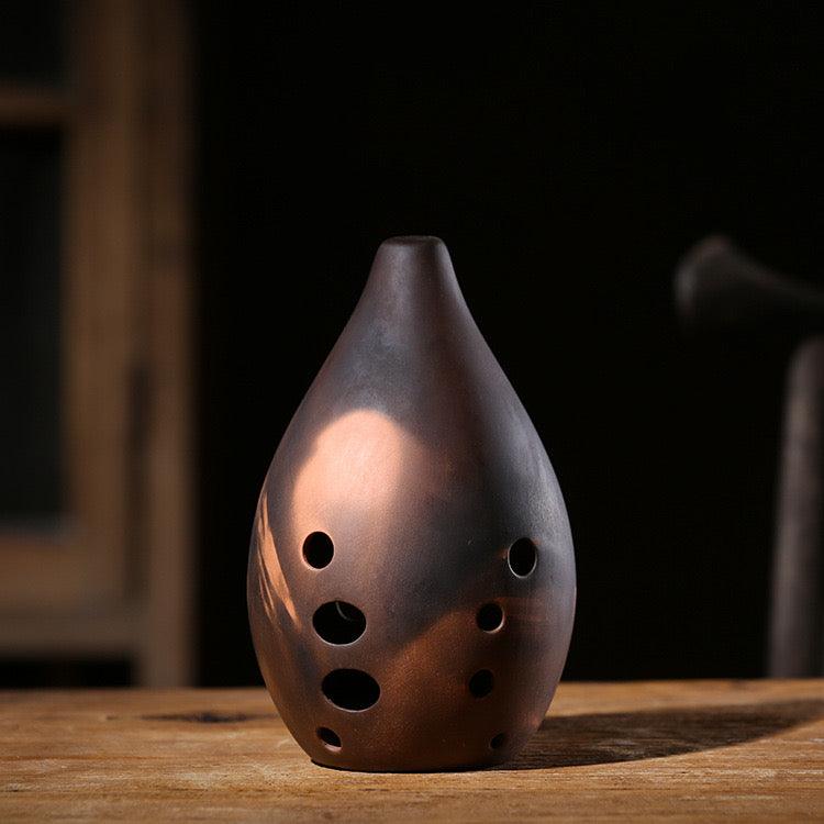 Chinese Xun ocarina tranditional chinese musical instrument 10 hole folk instrument