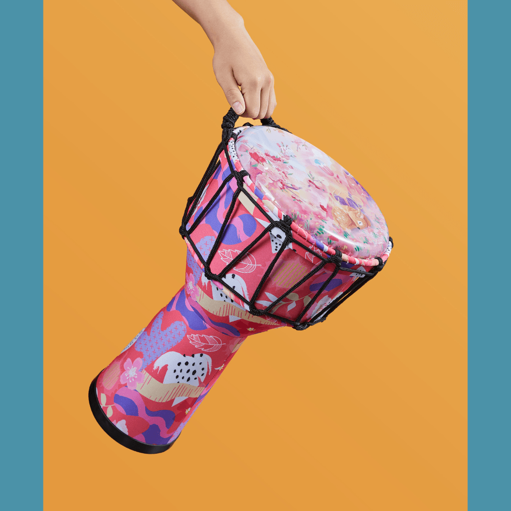 Djembe Cute Kids Lightweight 8.5" (3 Colours) kids drum christmas gift birthday gift carbon fiber Djembe africa drum