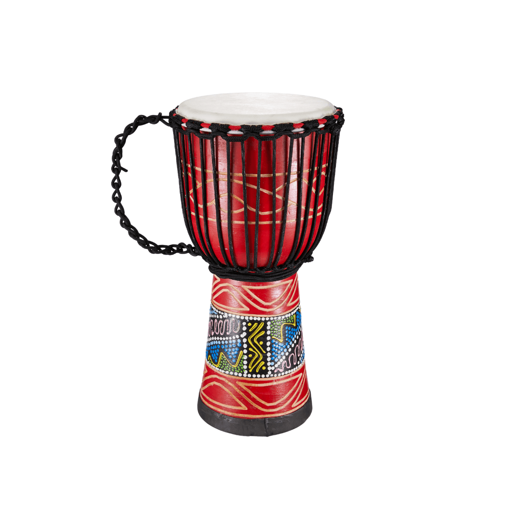 Djembe Natural Hide Head Traditional Rope 8" kids drum africa drum