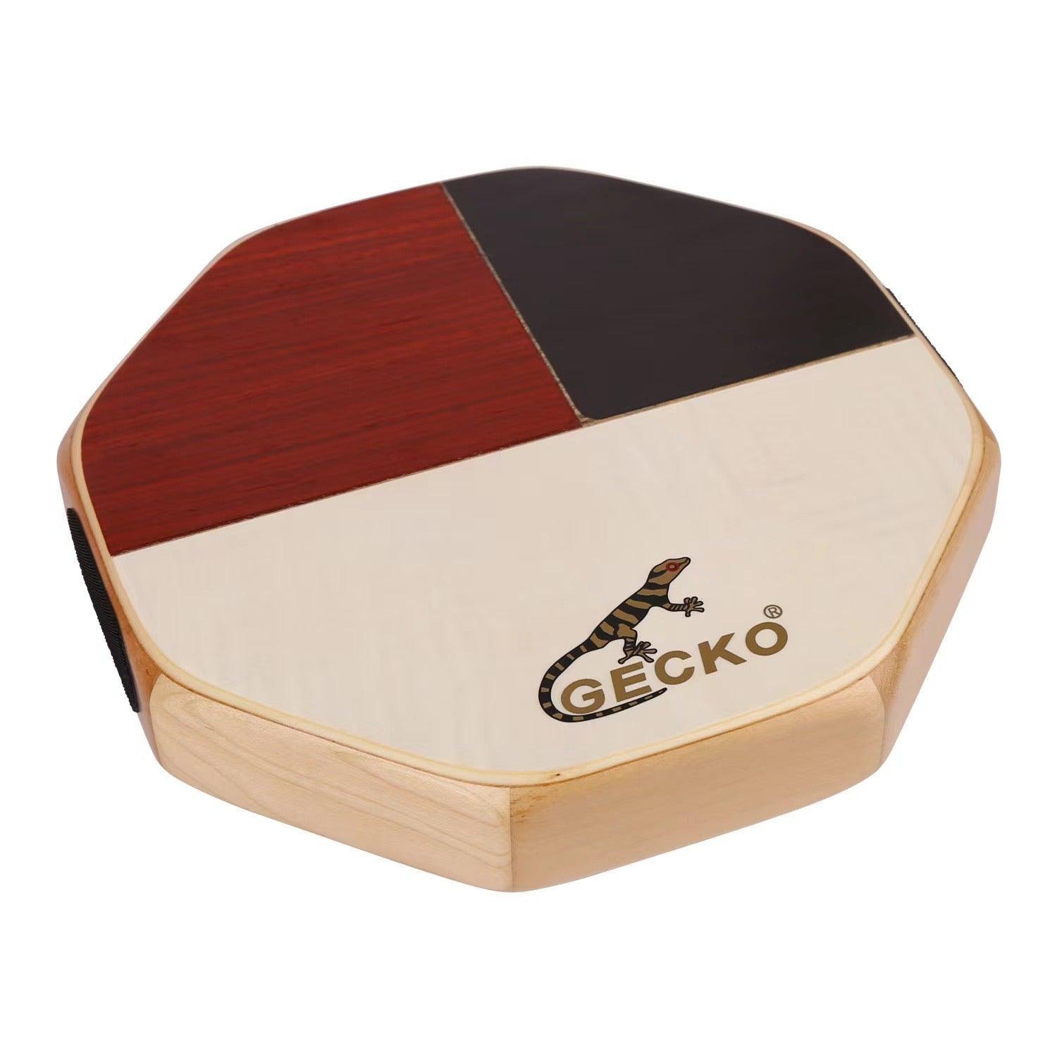 Gecko Cajon Travel Bongo Drum Wood Percussion Triple Sound w/Bag unique musical instrument Christmas gift