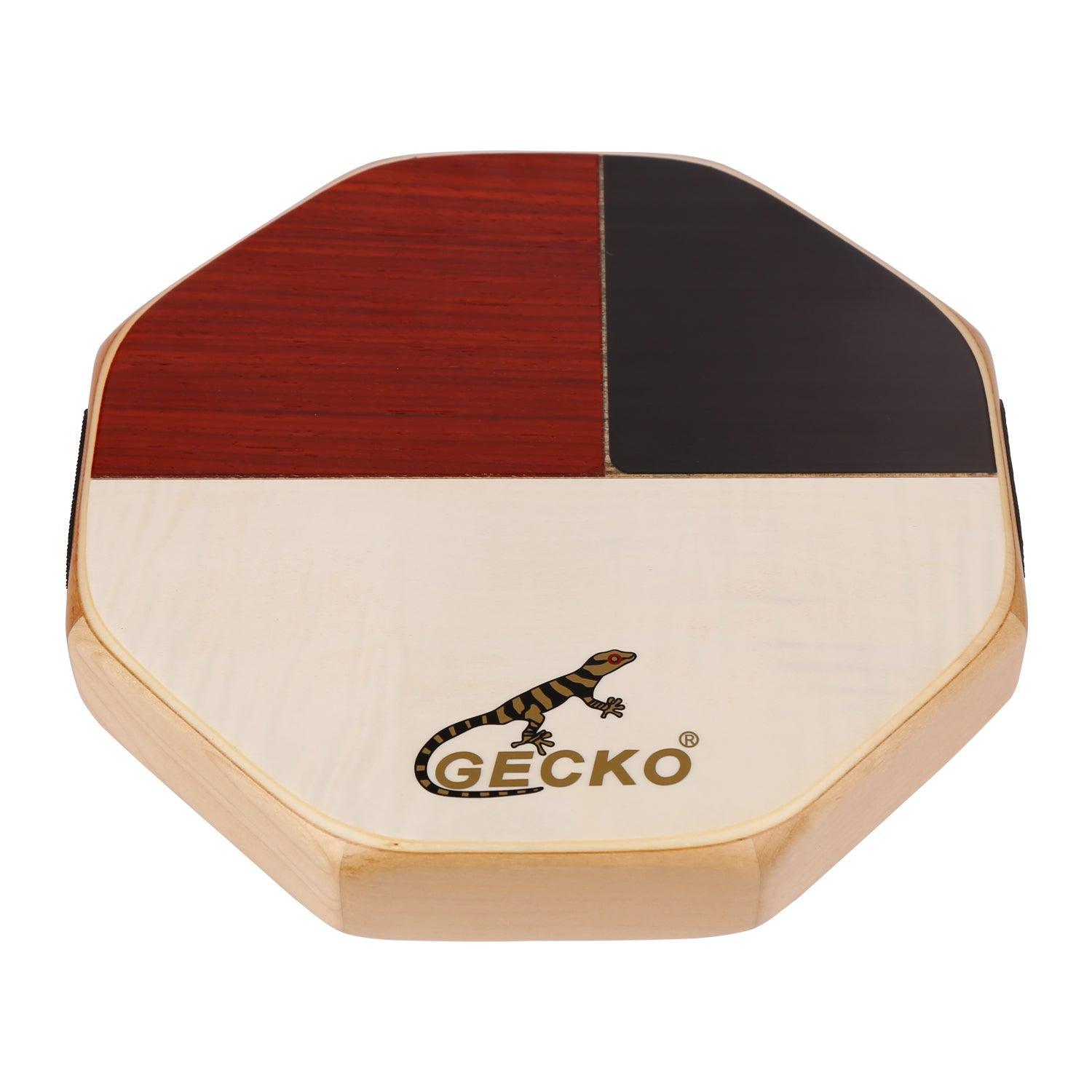 Gecko Cajon Travel Bongo Drum Wood Percussion Triple Sound w/Bag unique musical instrument Christmas gift