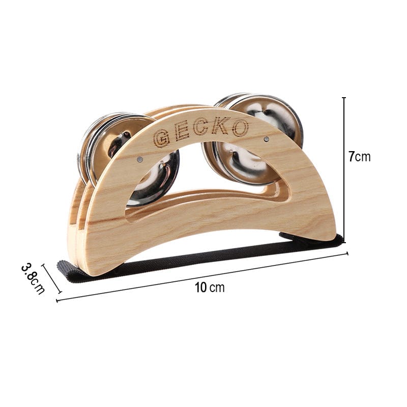 Cajon Foot Tambourine GECKO