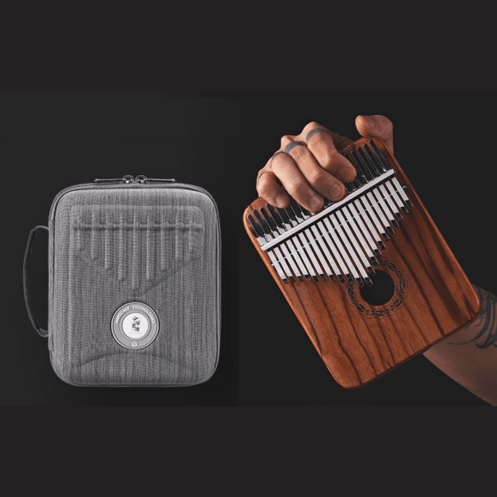 Kalimba 21 Key Kalimba Hluru Hollow-body African Rosewood w/Case musical instrument buy kalimba Australia