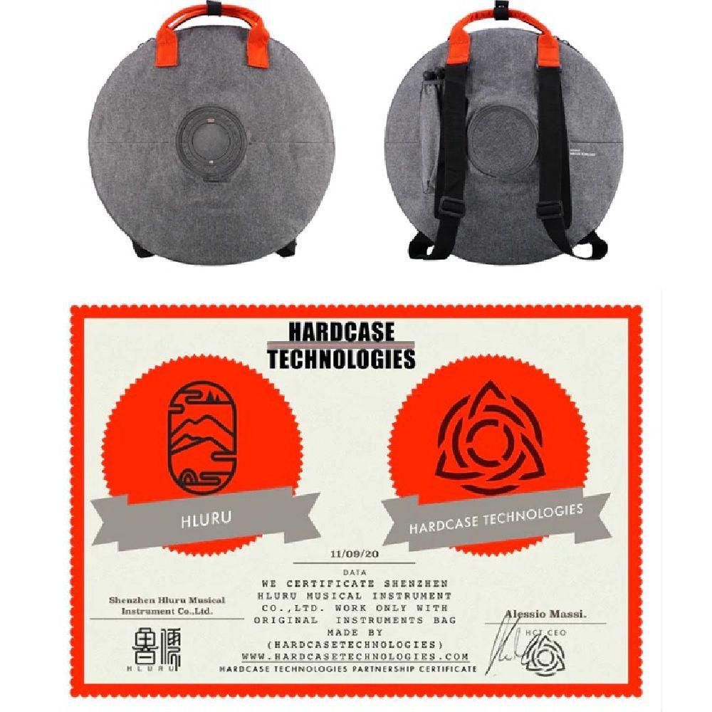 Handpan Mini 9 Note Hluru 14 Inch Steel Tongue Drum D Minor. musical instrument percussion instrument meditation, sound healing beginner. buy handpan tongue drum Australia