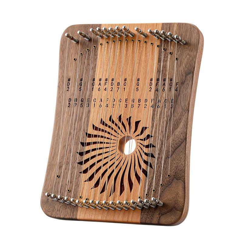 Harpika Mini Harp Lyre Kalimba Hluru 31 string