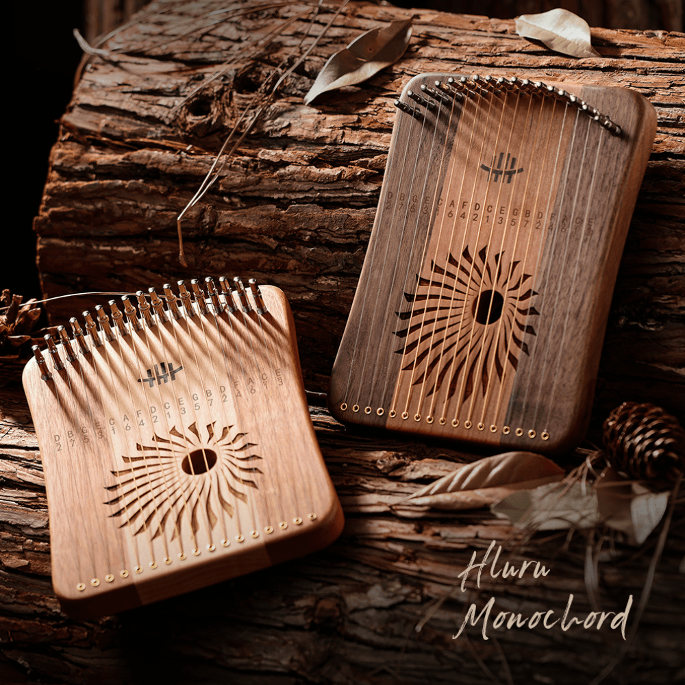 Harpika Mini Harp Lyre Kalimba Hluru 17-string - Little Kalimba Shop