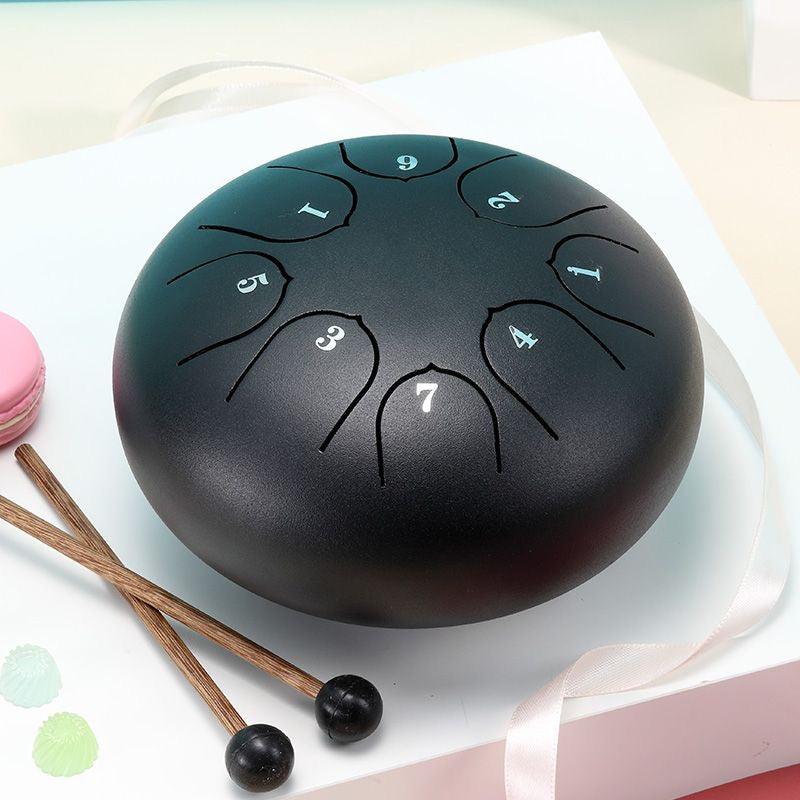 Hluru Steel Tongue Drum happy drum Mini 6" 8-Note C Major kid's drum Buy steel tongue drum Australia