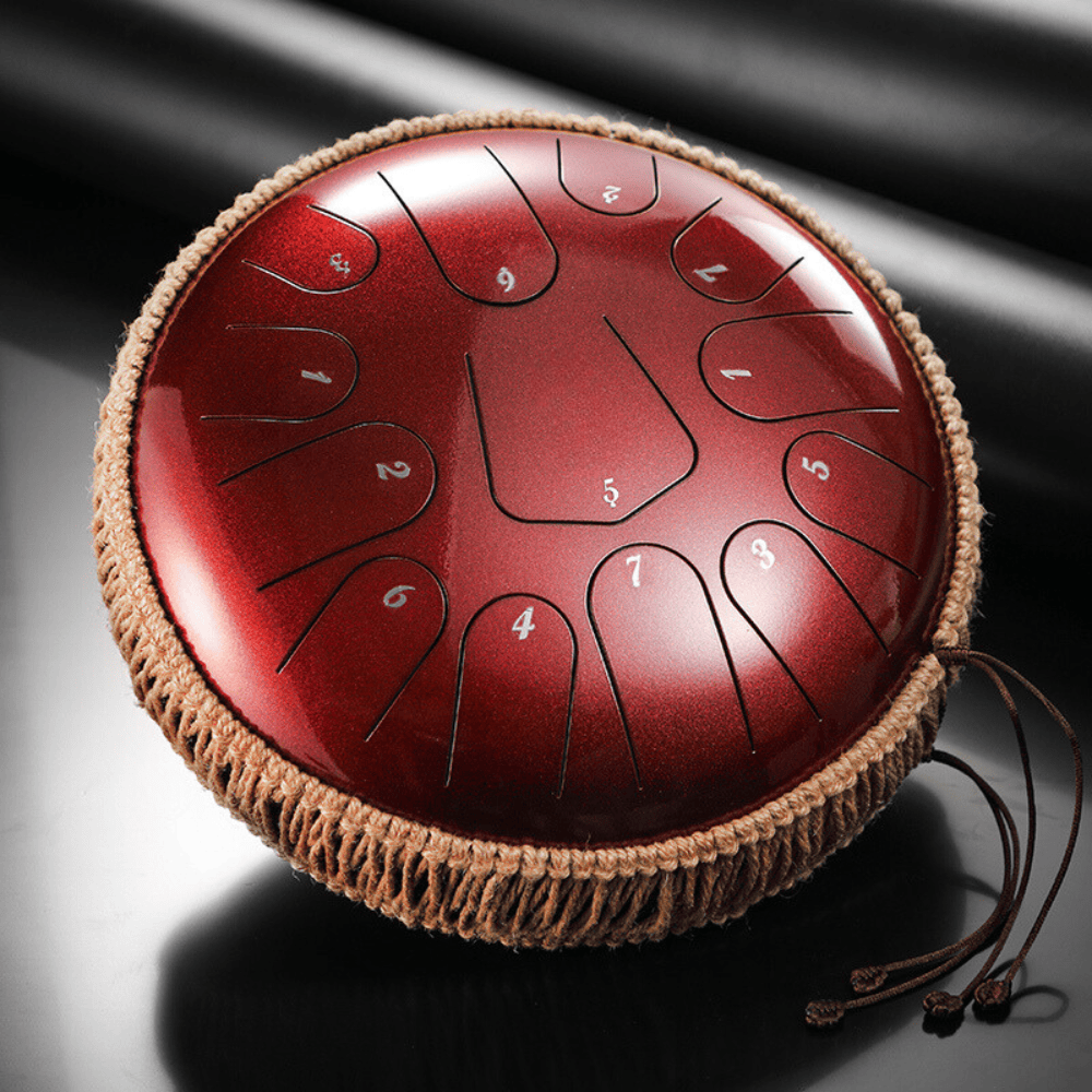Hluru Steel Tongue Drum 12" 13-Note C Major