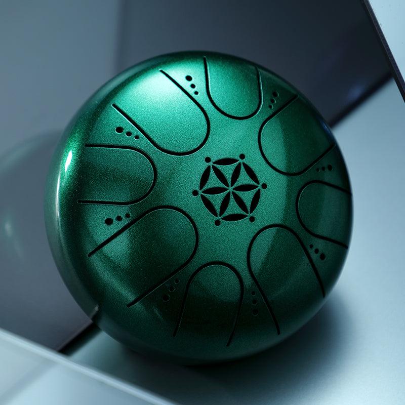 Hluru Steel Tongue Drum Mini 5" 8-Note C Major w/Bag (6 Colours) - Little Kalimba Shop