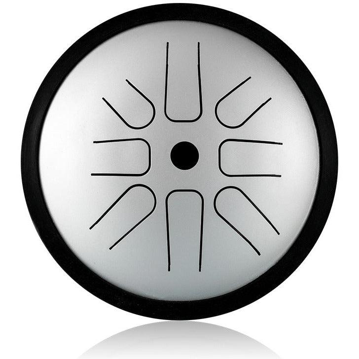 Hluru Steel Tongue Drum Mini 6" 8-Note Pentatonic