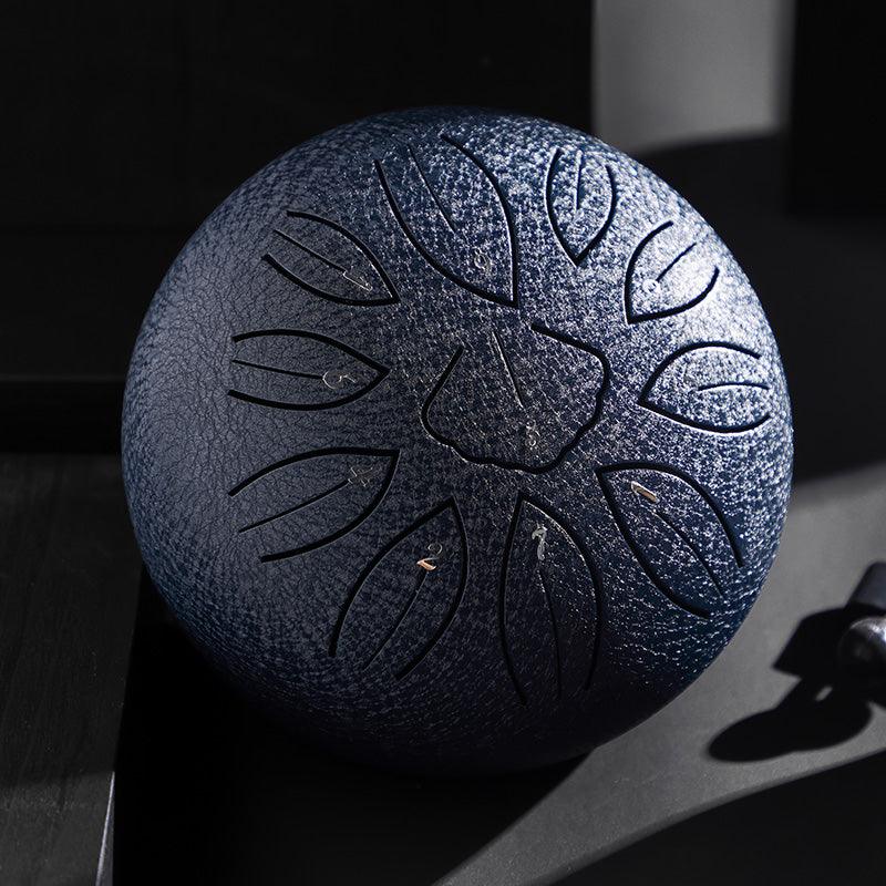 Hluru Steel Tongue Drum 6" 11-Note Leaves C Major (6 Colours) - Little Kalimba Shop