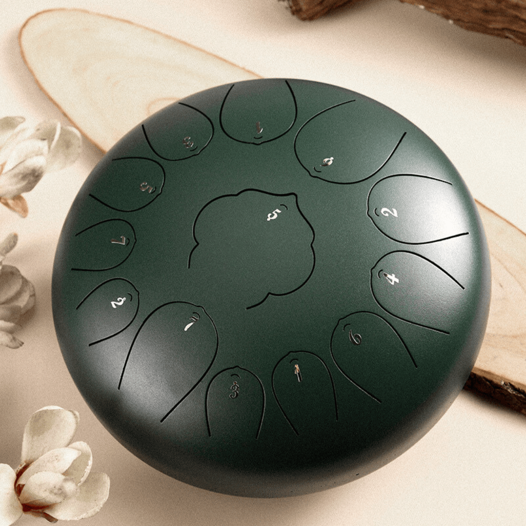 Steel Tongue Drum 12" 13-Note C Major