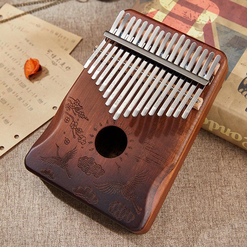 Kalimba 17 Key Acacia Crane Blue/Brown Koa kalimba thumb piano