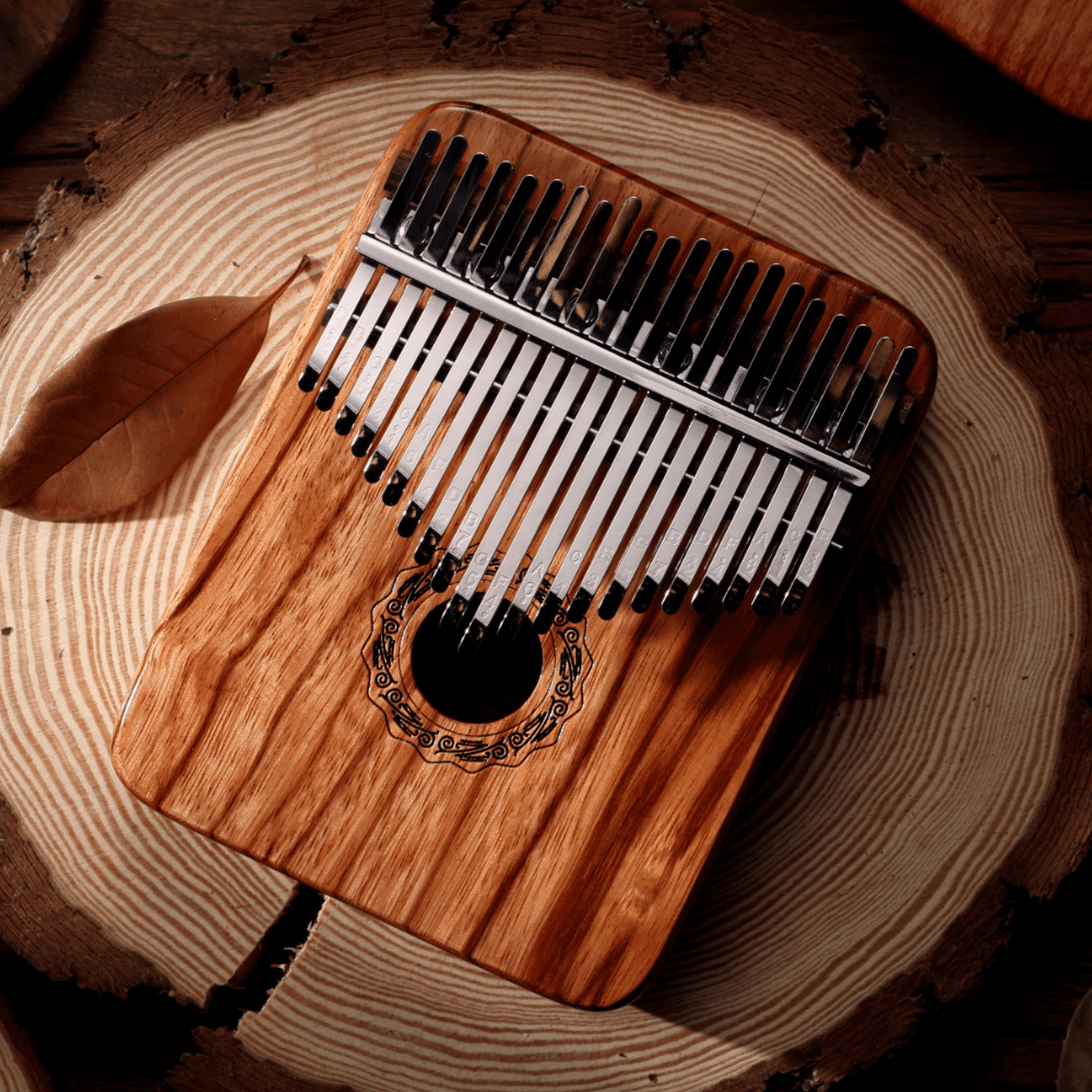 Kalimba 21 Key Kalimba Hluru Hollow-body African Rosewood w/Case musical instrument buy kalimba Australia