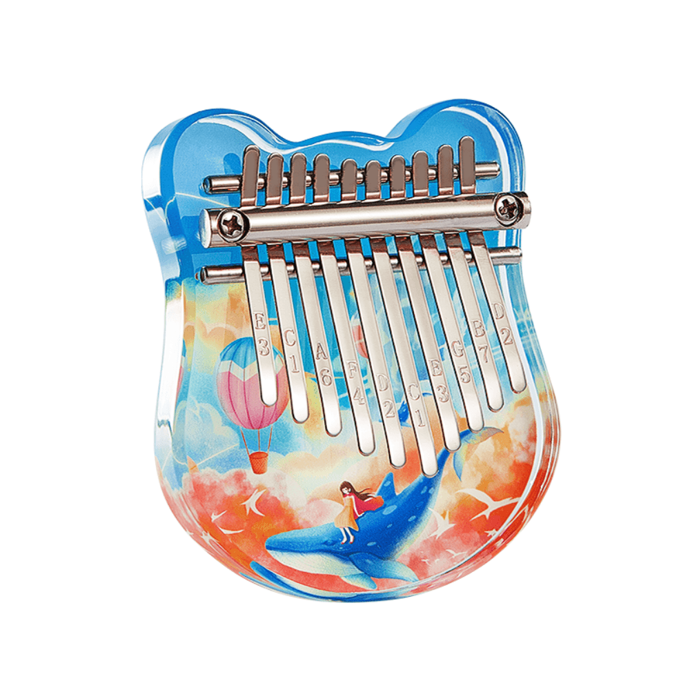 Kalimba Cute Mini Acrylic 10 Key thumb piano kids kalimba musical instrument Buy kalimba Australia