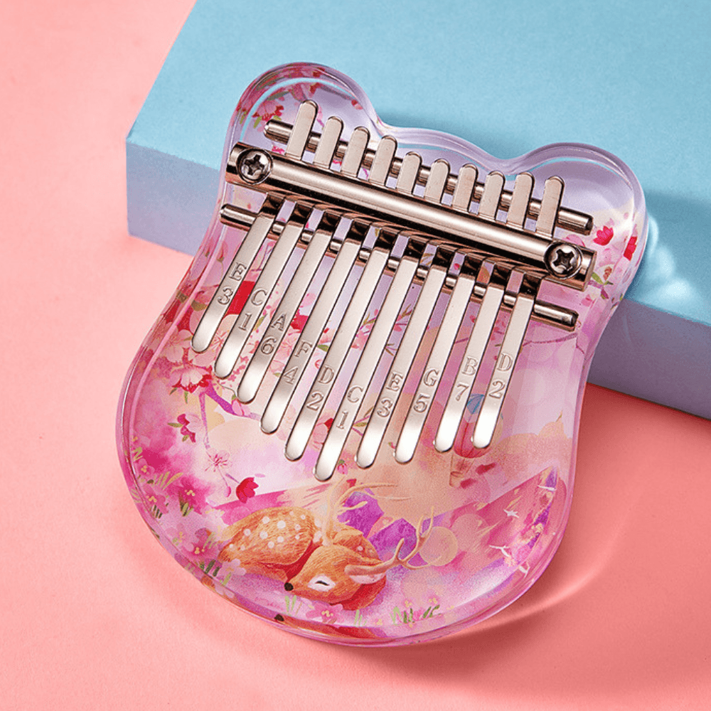 Kalimba Cute Mini Acrylic 10 Key thumb piano kids kalimba musical instrument Buy kalimba Australia