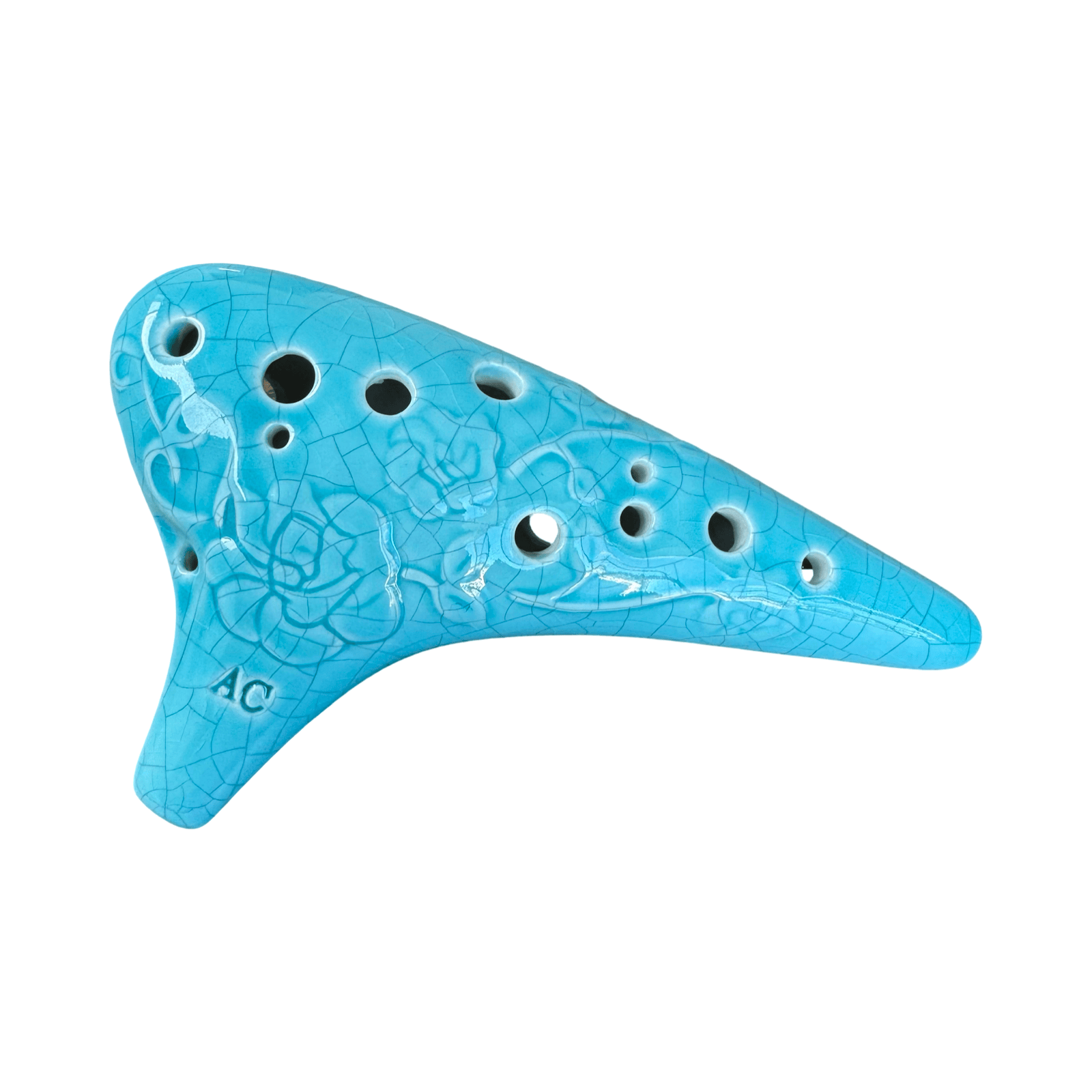 Stein 12-Hole Alto C Ocarina Rose Series
