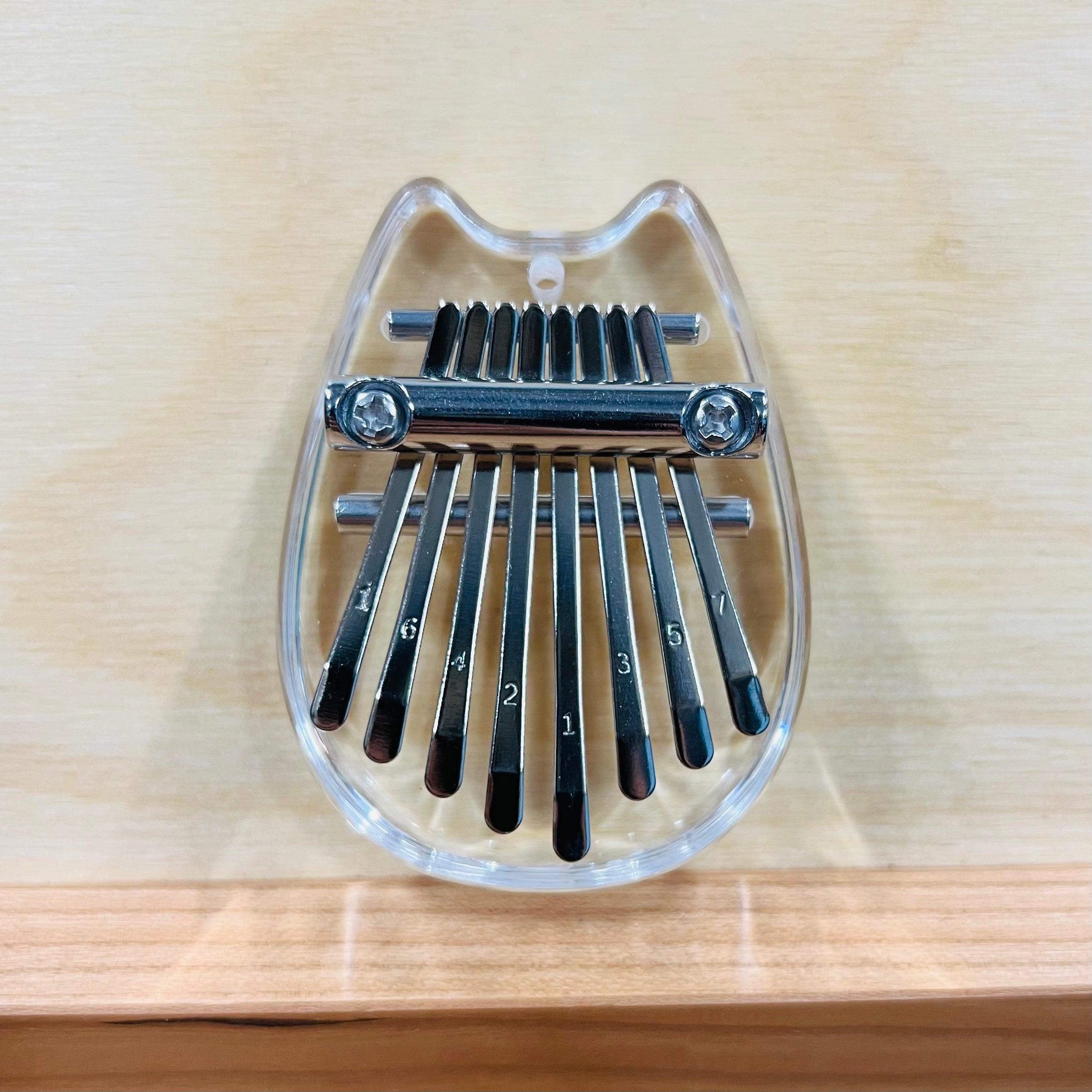 Kalimba 8 Key Mini Acrylic Necklace - Little Kalimba Shop