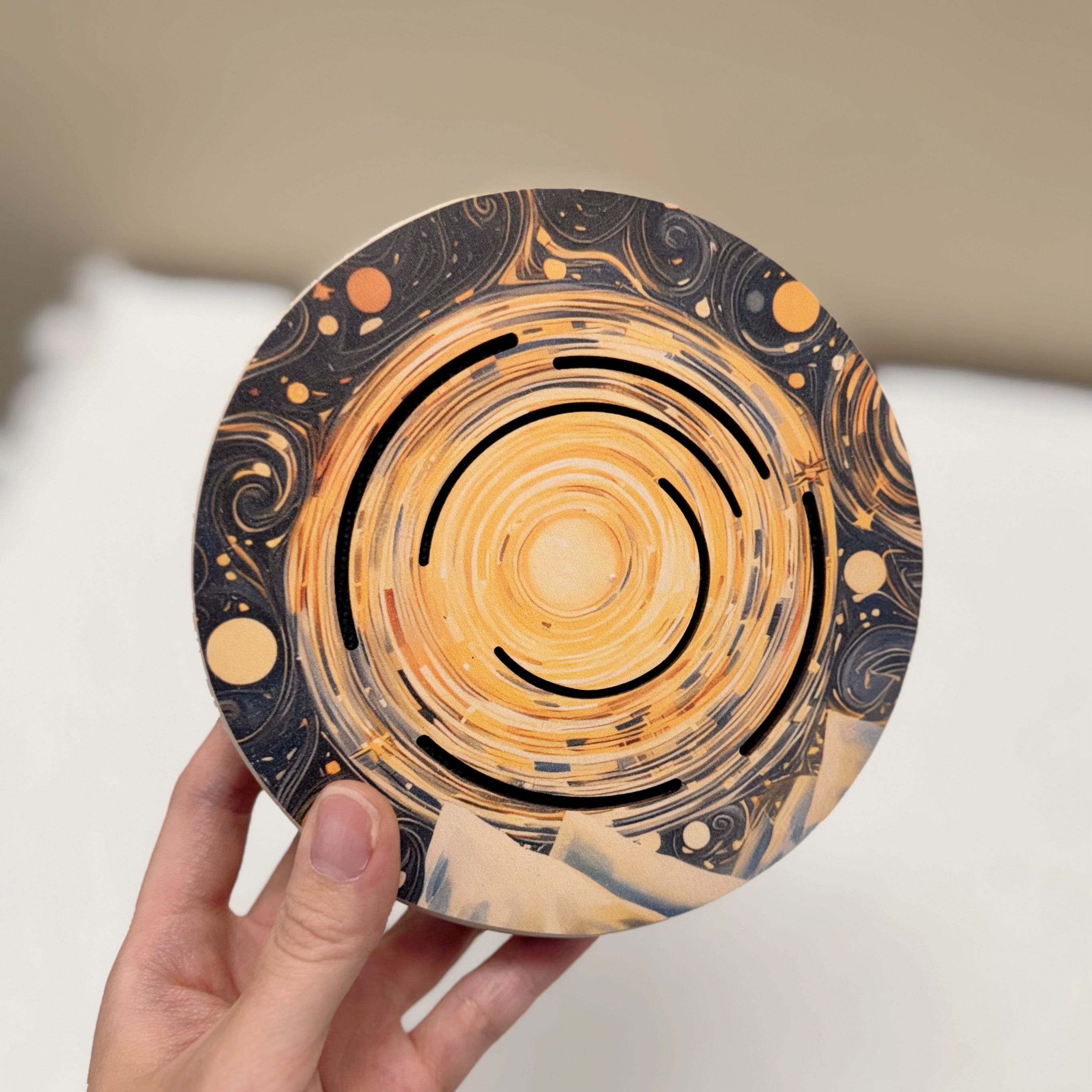 river drum water drum Handcrafted 20 cm Sound Healing Instrument