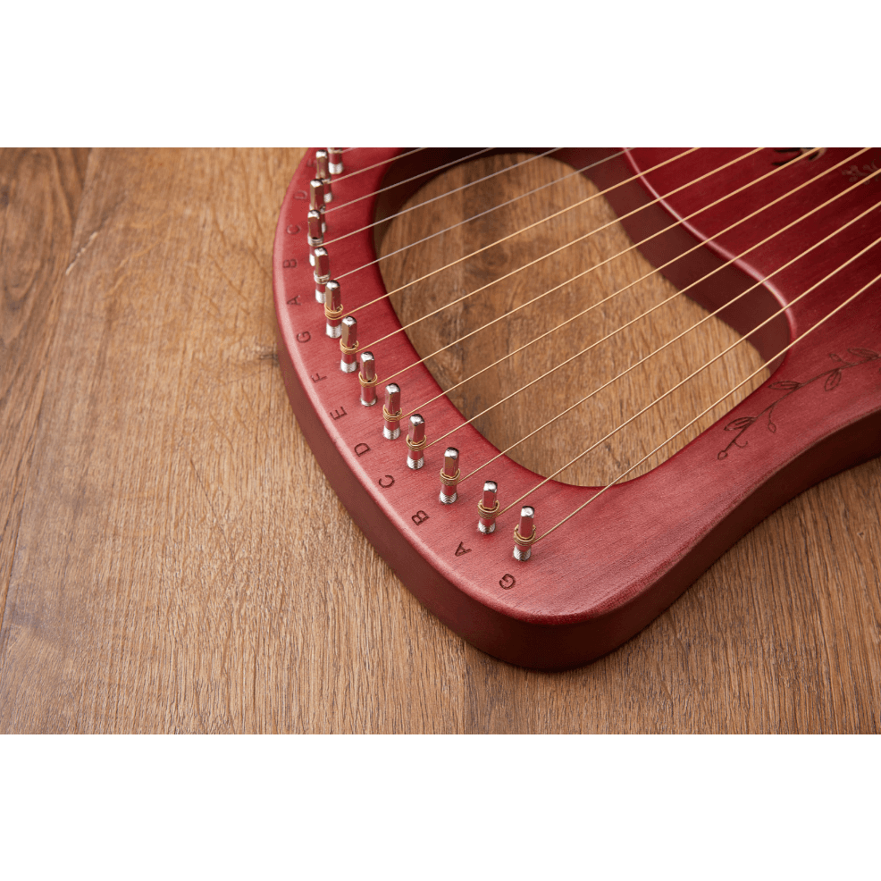 Lyre Harp 16 String CEGA Reindeer Mahogany w/Bag - Multiple Colors - Little Kalimba Shop