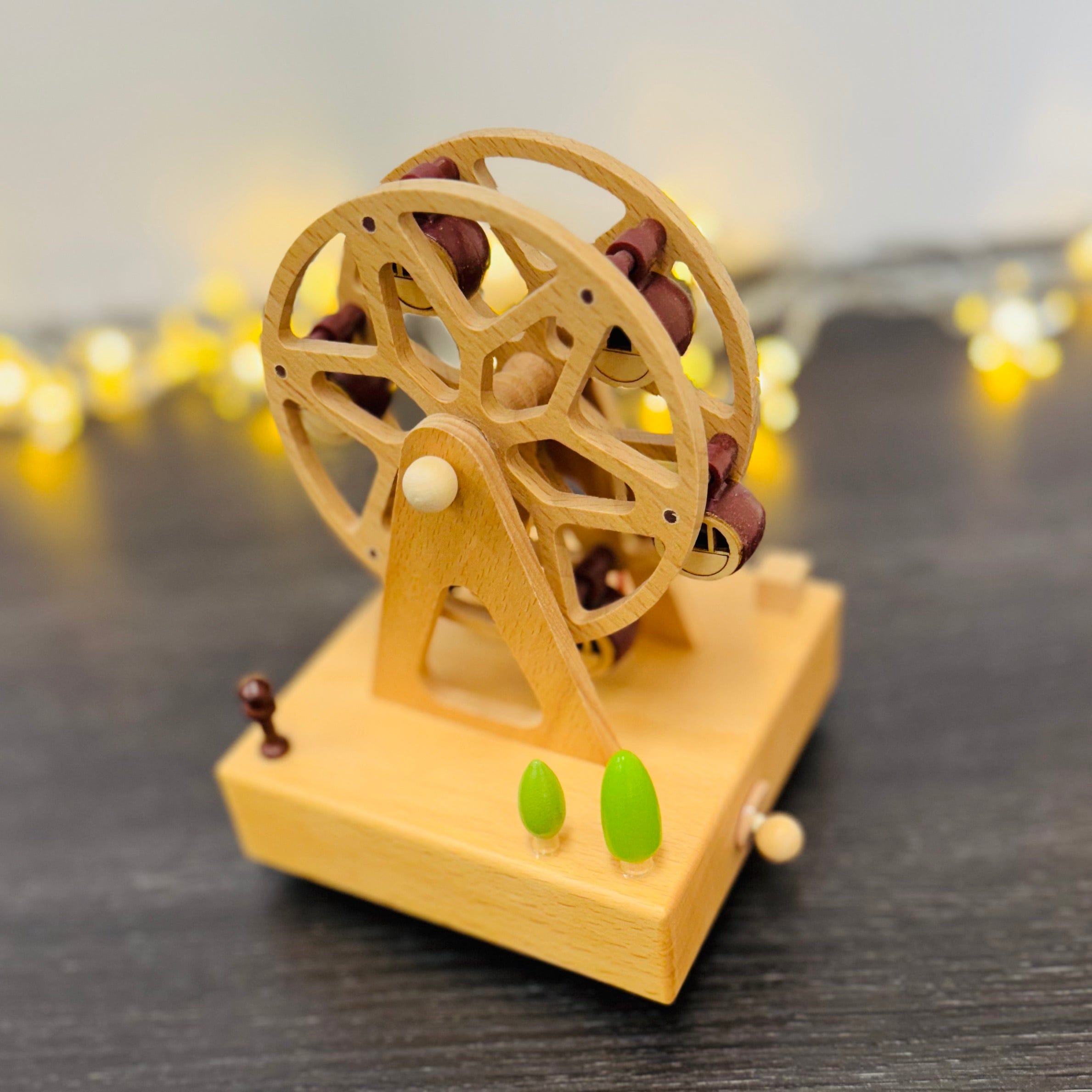 Buy handcrafted wooden carousel music box in Australia featuring a charming melody—perfect for collectors or as a unique home décor gift.