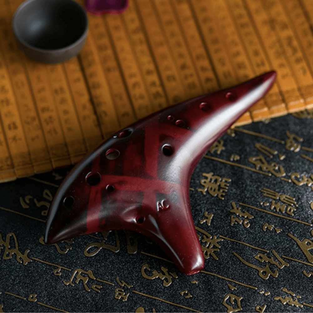 Ocarina Premium 12 Hole Alto C With Bag. musical instrument mouth flute. buy ocarina Australia