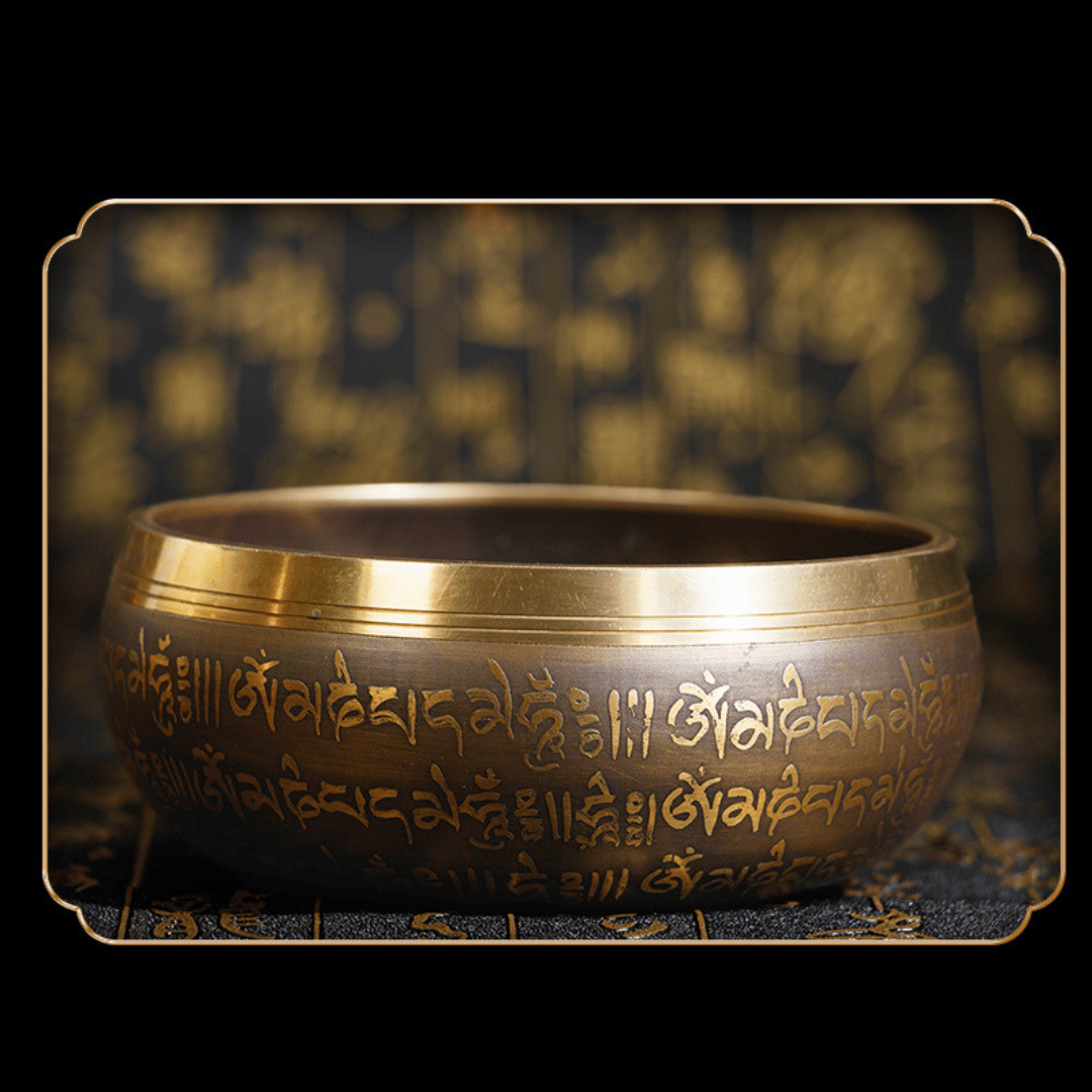 Tibetan Singing Bowl Nepal Handmade Meditation 12cm