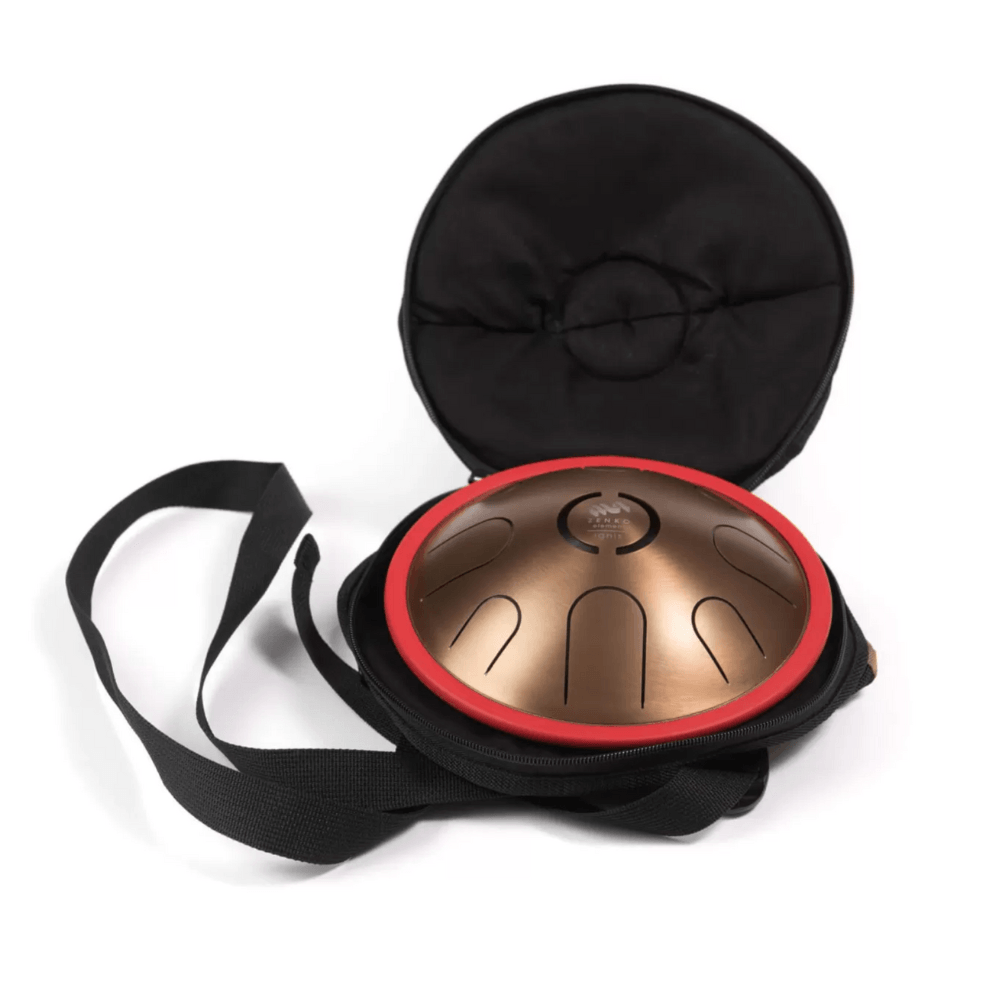 Steel Tongue Drum ZENKO ELEMENT Ignis 432hz 8 Note musical therapy sound healing meditation