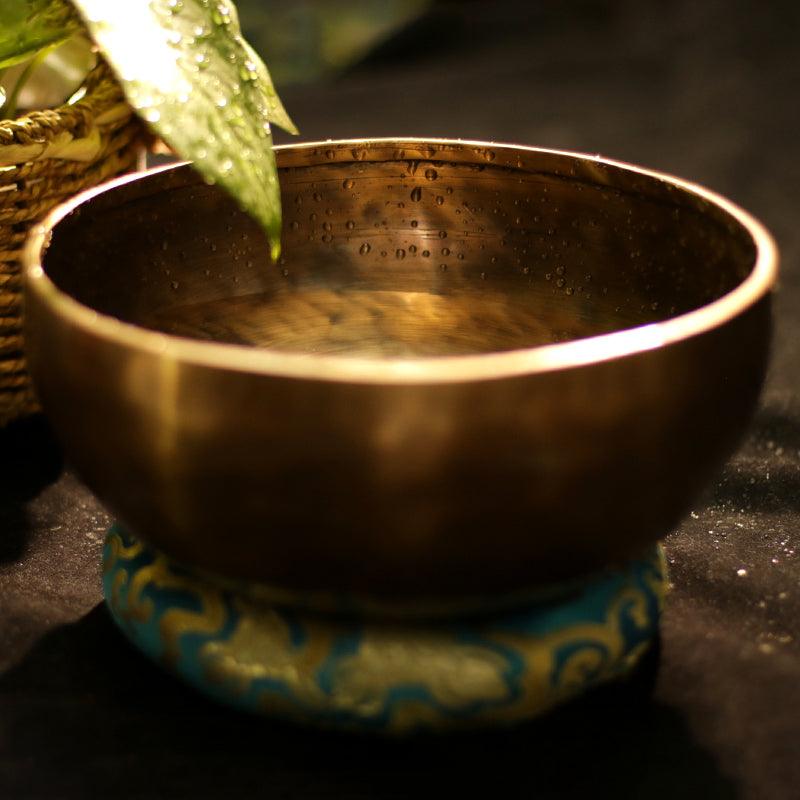 Tibetan Singing Bowl Antique Nepal Handmade Meditation