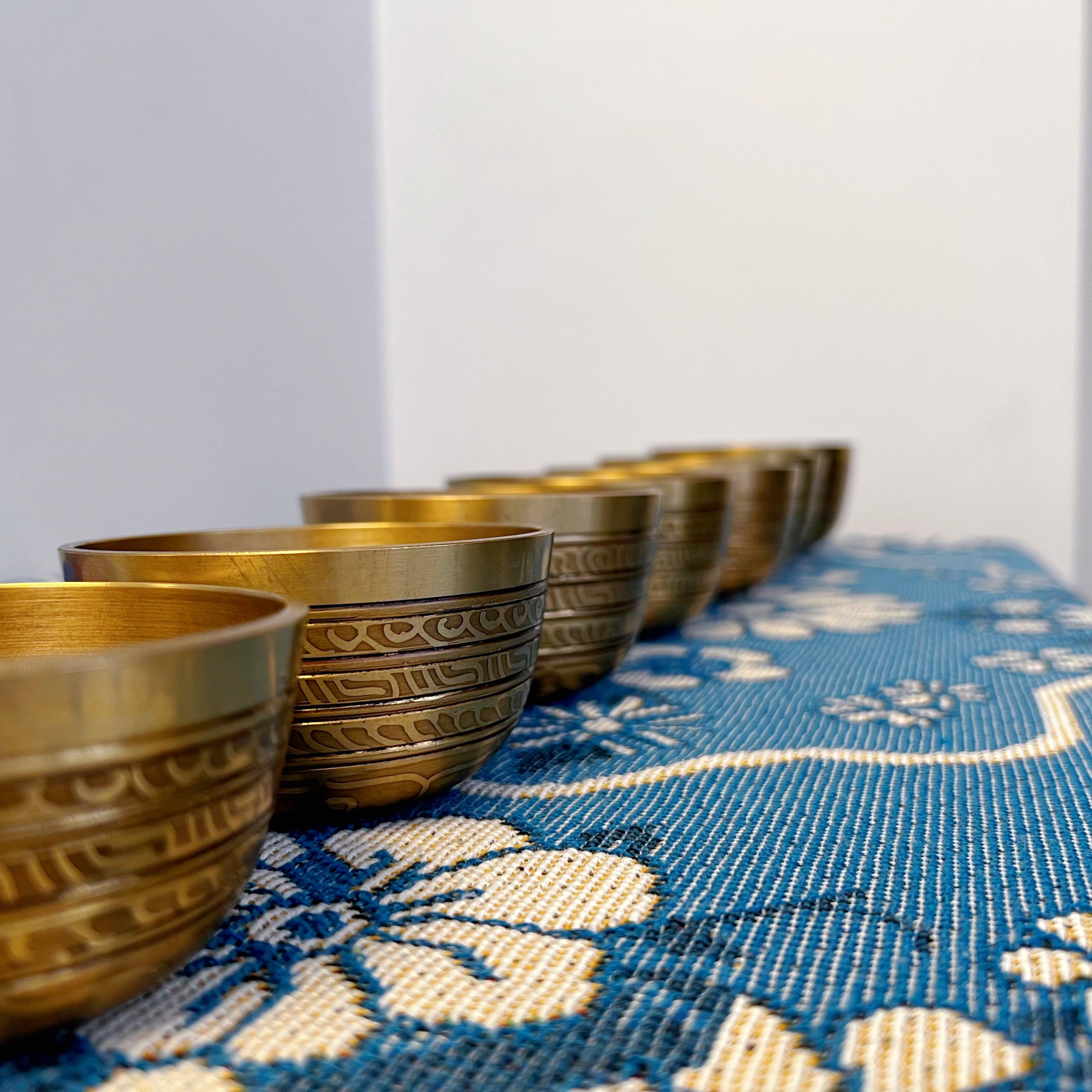 Tibetan Singing Bowl Nepal Handmade 7 Chakras - Little Kalimba Shop