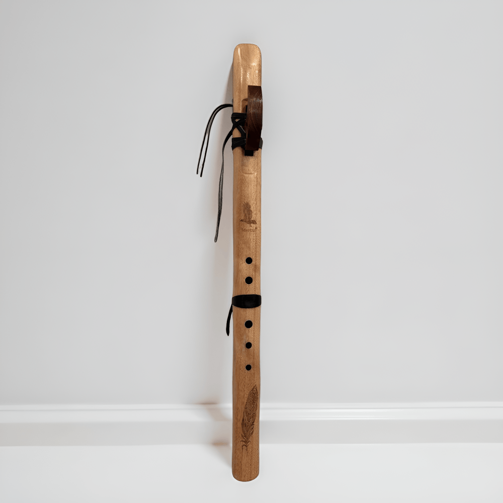 Native American Style Flute Low D Minor Walnut Wood 66cm