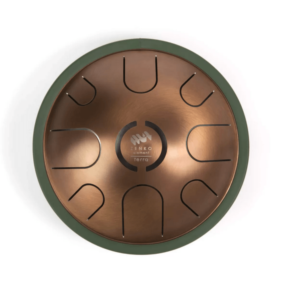 Steel Tongue Drum ZENKO ELEMENT TERRA 432hz 8 Note