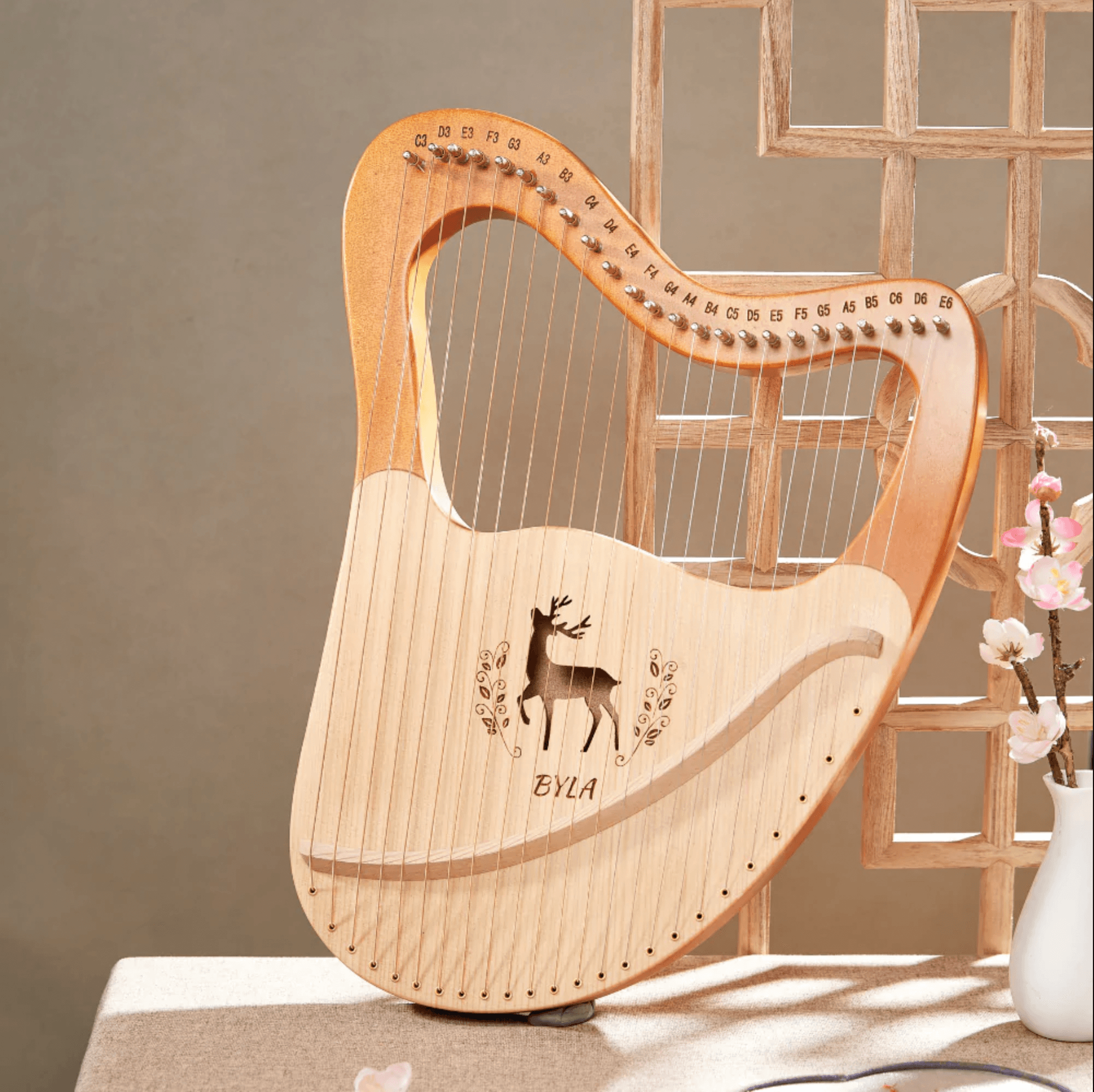 How To Choose The Lyre Harp For Beginners - Little Kalimba Shop