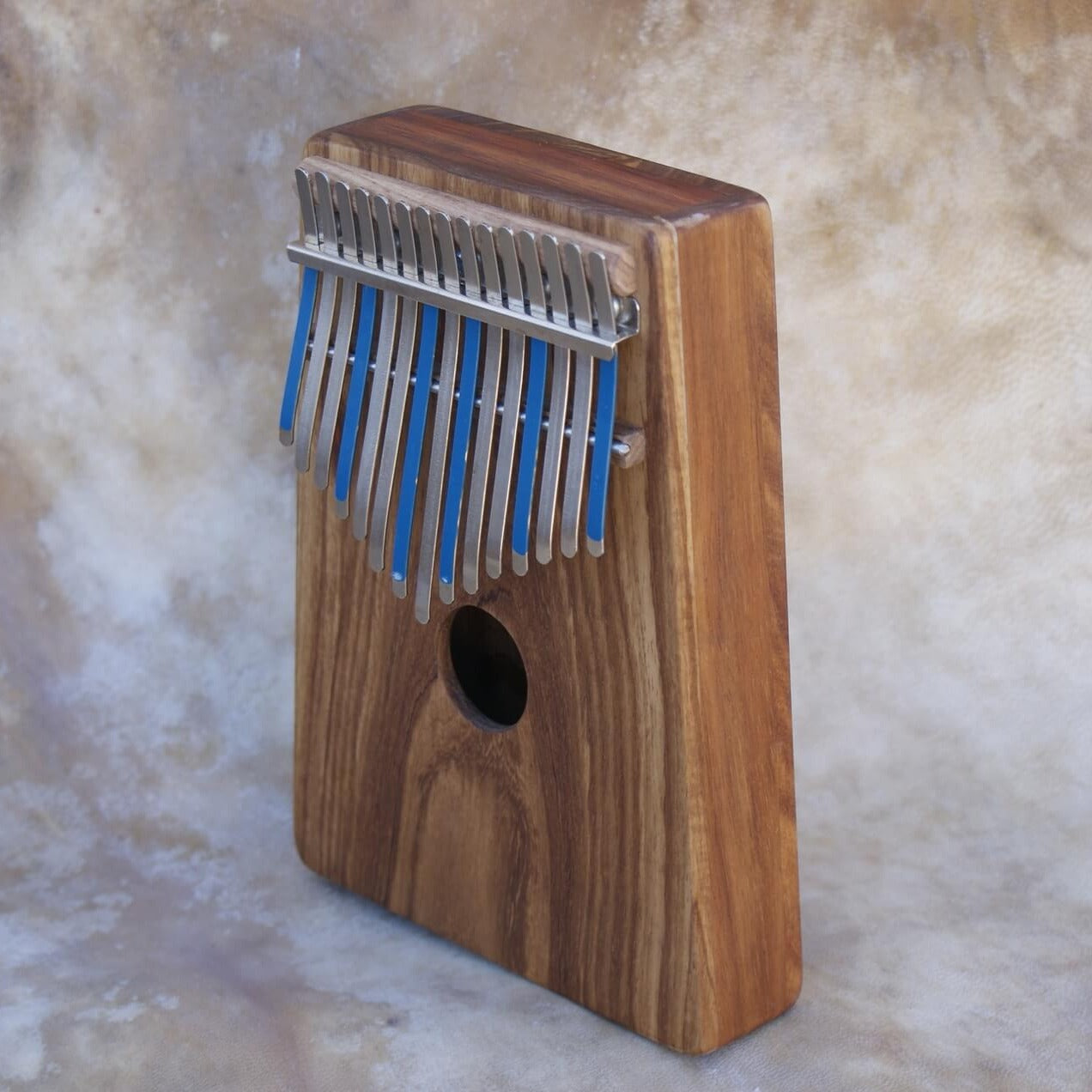 Hugh Tracey Alto Kalimba 17 Key mbira thumb piano musical instrument sound healing musical therapist with Electronic Pickup