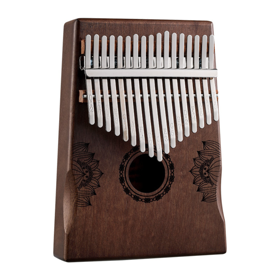 Kalimba 17 Key Hluru Mahogany Lotus