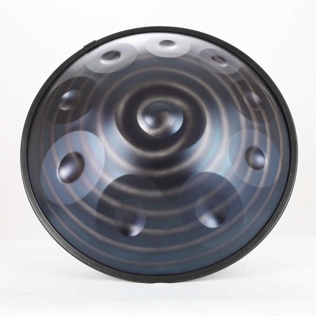 Handpan 10-Note D Kurd Beginner Cosmic Blue 432hz 55cm