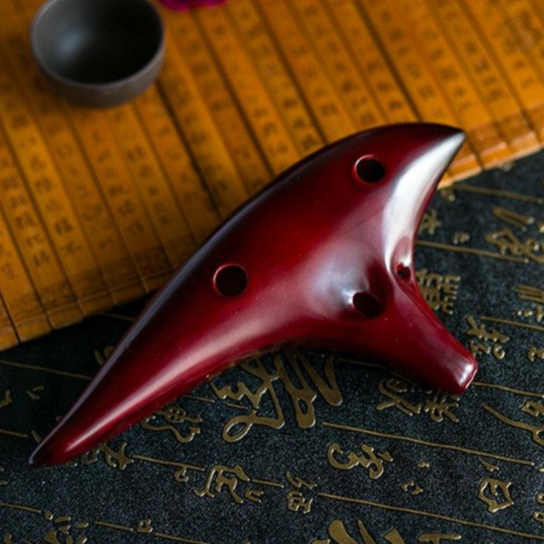 Ocarina Premium 12 Hole Alto C With Bag. musical instrument mouth flute. buy ocarina Australia